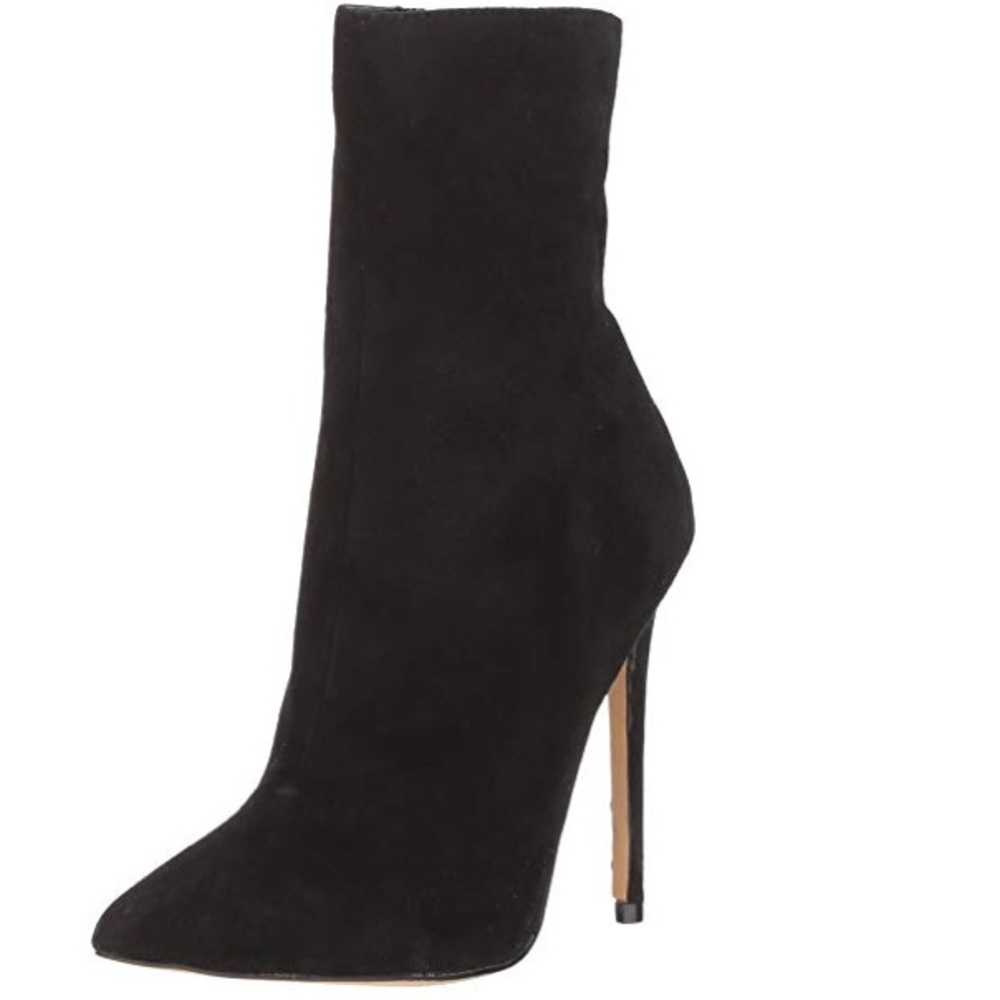 Steve Madden Wagner Boot Black Suede